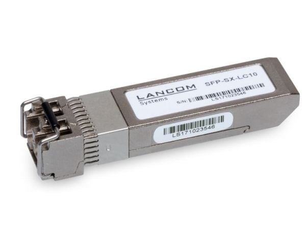 LANCOM SFP-SX-LC10 - SFP+ transceivermodul - 10GbE - 10GBase-SX - LC multimodus - opp til 300 m - 850 nm (en pakke 10)