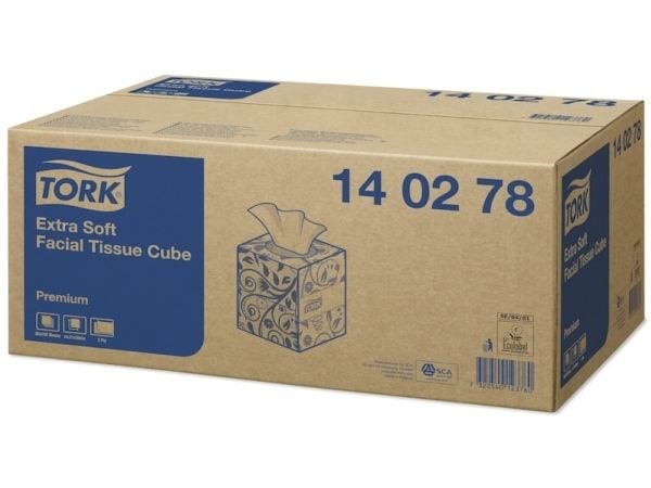 Tork 140278, Hvit, Monokromatisk, 209 mm, 200 mm, 100 stykker, 111 mm