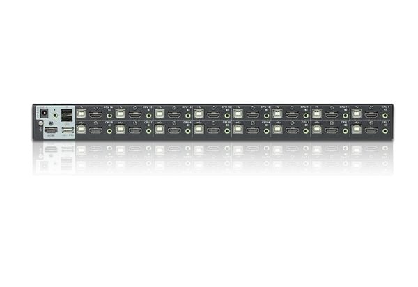 ATEN CS17916 - KVM / lyd / USB-svitsj - 16 x KVM/lyd/USB - 1 lokalbruker - stasjonær, rackmonterbar