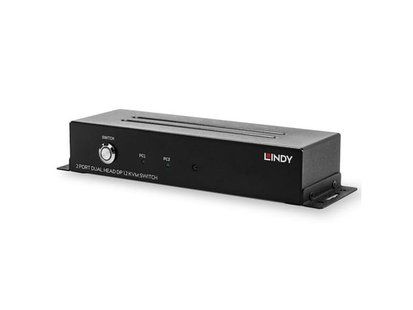 Lindy 39306, 3840 x 2160 piksler, 4K Ultra HD, Svart