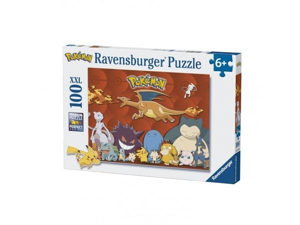 Ravensburger Pokemon 100 XXL, 100 stykker, Tegneserier, 6 år