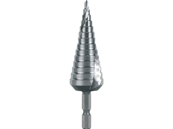 RUKO 101052H HSS trappebor total lengde 105 mm 1 stk