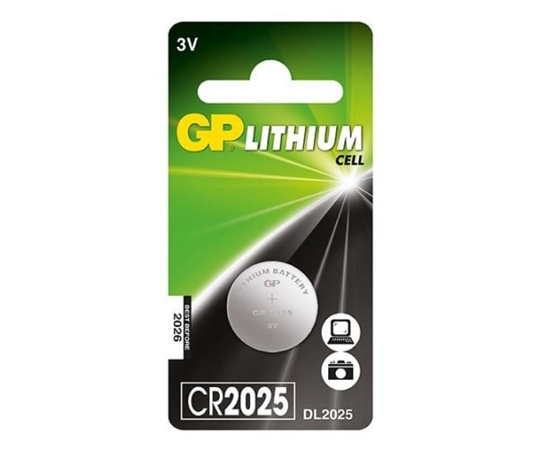 GP Batteries Knapcelle Lithium CR2025 1-pak