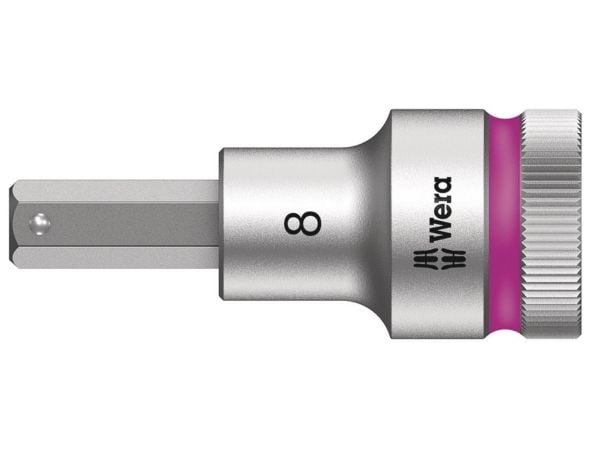 Wera 05003824001, Pistorasia, 1/2", Metrinen, 1 pää(t), 8 mm, Kromivanadiini-teräs