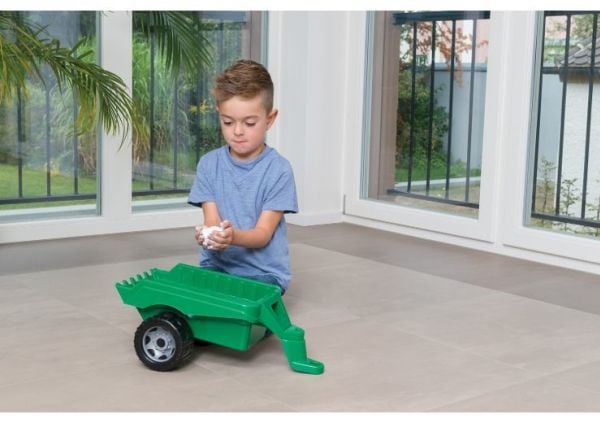 Lena GIGA TRUCKS Trailer, Trailer, 3 år, Plast, Grønn