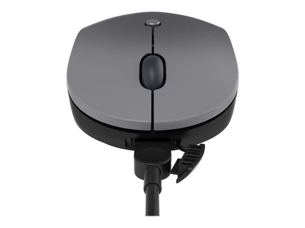 Lenovo Go, Molempikätinen, Optinen, Langaton RF, 2400 DPI, Musta, Harmaa
