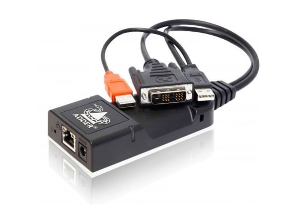 AdderLink INFINITY ALIF100T-DVI - Zero U - KVM / lyd / USB-utvider - sender - USB