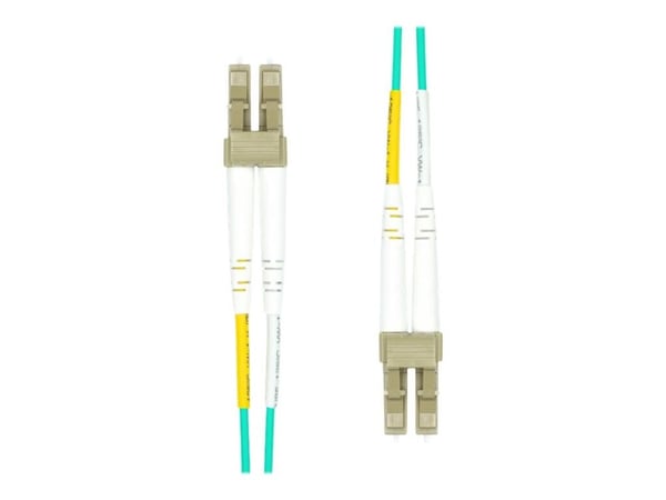 ProXtend - Koblingskabel - LC/UPC-multimodus (hann) til LC/UPC-multimodus (hann) - 10 m - 2 mm - fiberoptisk - dupleks - 125 mikroner - OM3 - halog...