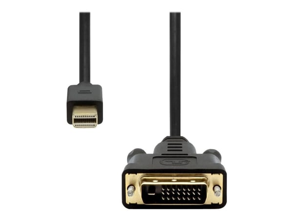 ProXtend - Adapterkabel - Mini DisplayPort (hann) til DVI-D (hann) - 2 m - 1080p støtte 60 Hz - svart