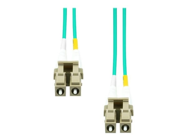 ProXtend - Koblingskabel - LC/UPC-multimodus (hann) til LC/UPC-multimodus (hann) - 10 m - 2 mm - fiberoptisk - dupleks - 125 mikroner - OM3 - halog...
