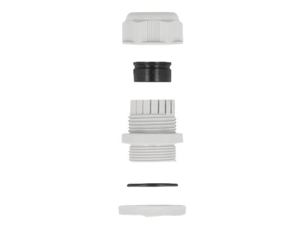 DeLOCK 60384, Harmaa, Muovi, 2 kpl, PG29, 8 mm, IP68