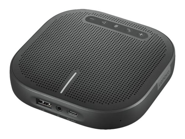 Lenovo L900 - VoIP stasjonær høyttalende telefon - Bluetooth - trådløs, kablet - USB - tordensvart