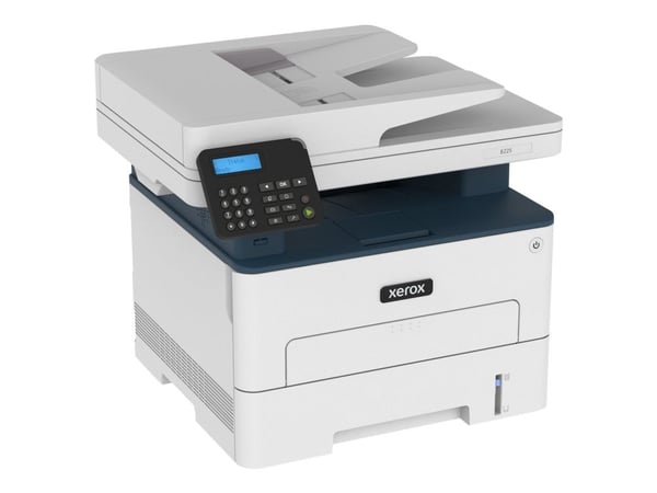 Xerox B225 - Multifunksjonsskriver - S/H - laser - A4/Legal (medie) - opp til 34 spm (trykking) - 250 ark - USB 2.0, LAN, Wi-Fi(n), USB 2.0 vert - ...
