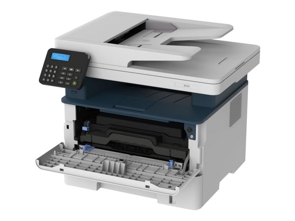 Xerox B225 - Multifunksjonsskriver - S/H - laser - A4/Legal (medie) - opp til 34 spm (trykking) - 250 ark - USB 2.0, LAN, Wi-Fi(n), USB 2.0 vert - ...