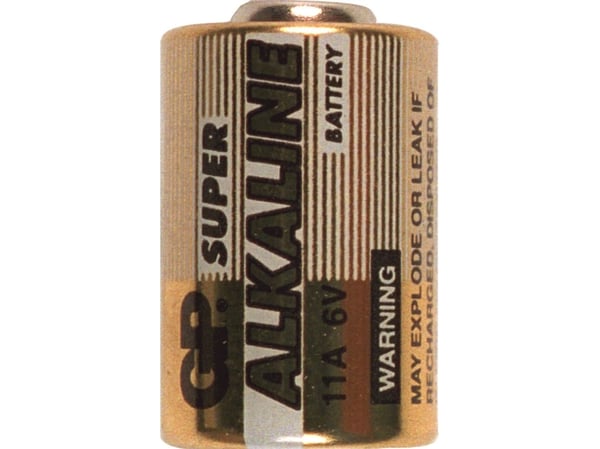 GP Batteries High Voltage 11A, Engångsbatteri, Alkalisk, 6 V, 1 styck, Multifärg, Blåsa