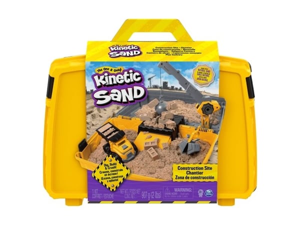 Kinetic Sand 6055877, Magisk sand för barn, 3 År, Plast, Brun