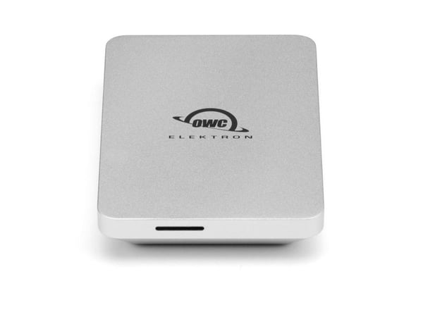 OWC Envoy Pro Elektron, SSD-kabinett, M.2, M.2, 10 Gbit/s, USB-tilkobling, Sølv