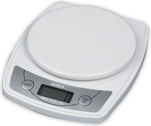 Genie 3606 EDS, Elektronisk kjøkkenvekt, 5 kg, 1 g, Hvit, Benkeplate, Rektangel