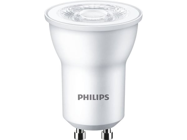 Philips - LED-pære for søkelys - form: MR11 - GU10 - 3.5 W (ekvivalent 35 W) - klasse G - varmt hvitt lys - 2700 K