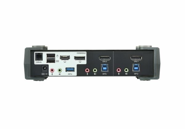 ATEN CS1922M - KVM / lyd / USB-svitsj - 2 x KVM/lyd/USB - 1 lokalbruker - stasjonær
