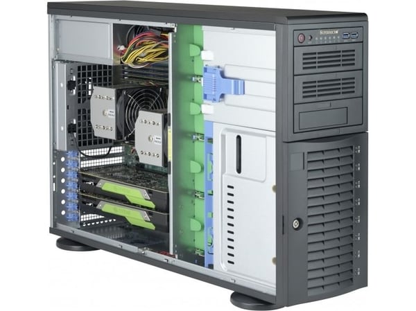 S 4HE SUPERMICRO CSE-743AC-1K26B-SQ
