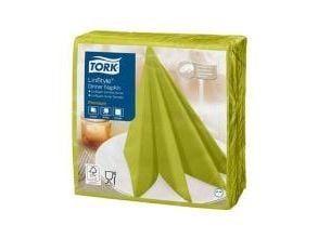 Serviet Tork Linstyle 39x39 cm Pistacie,12 pk x 50 stk/krt