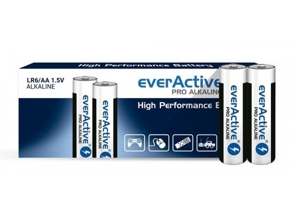 Everactive LR610PAKPA, Engangsbatteri, AA, Alkalinsk, 1,5 V, 10 stykker, 3000 mAh