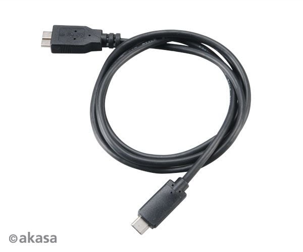 Akasa C/micro-B, 1m, 1 m, USB C, Micro-USB B, USB 3.2 Gen 2 (3.1 Gen 2), Lajittelu