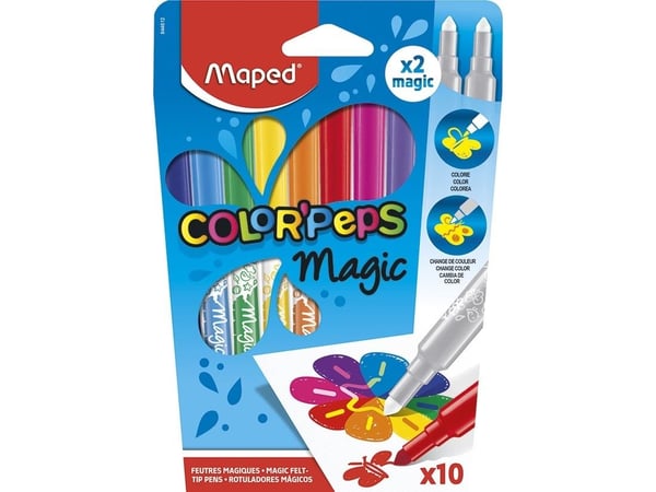 Maped 844612, 2 år, Plast, Flerfarget, 12 stykker