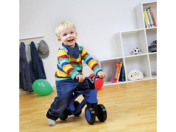 Lena 07168, 1,5 år, 4 hjul, Svart, Blå