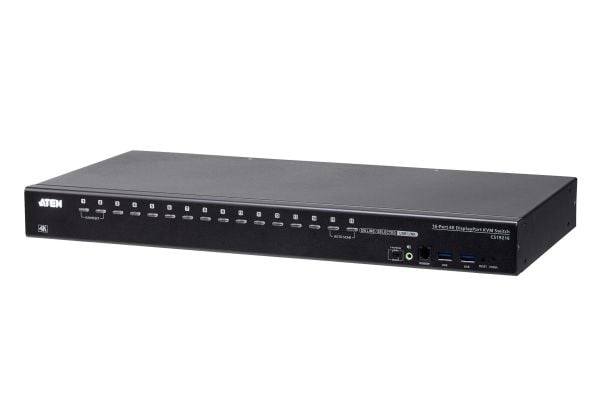 ATEN CS19216 - KVM / lyd / USB-svitsj - 16 x KVM/lyd/USB - 1 lokalbruker - stasjonær, rackmonterbar