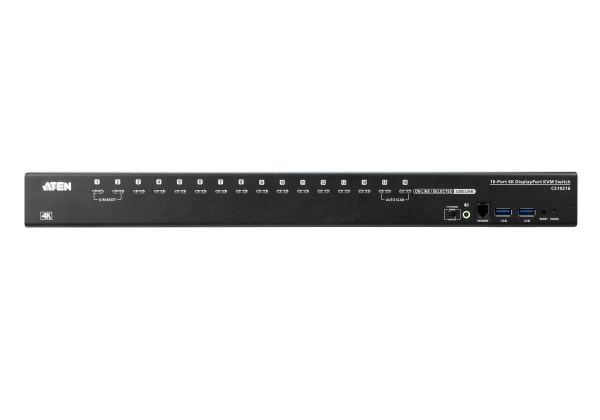 ATEN CS19216 - KVM / lyd / USB-svitsj - 16 x KVM/lyd/USB - 1 lokalbruker - stasjonær, rackmonterbar