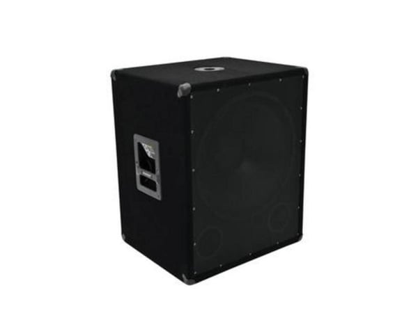 Omnitronic BX-1850, 600 W, 15 - 300 Hz, 1200 W, 99 dB, 8 O, 45,7 cm (18")