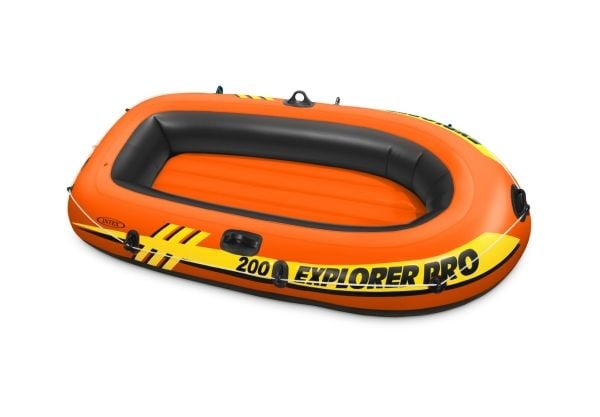 Intex 58356NP, Babybåt, Gutt/Jente, PVC, Sort, Oransje, Gult