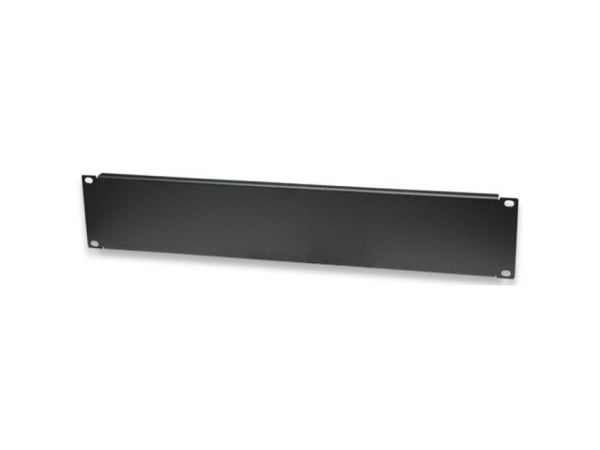 Techly 2U paneeli 19" telineisiin Musta (I-CASE BLANK-2-BK)