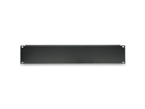 Techly 2U paneeli 19" telineisiin Musta (I-CASE BLANK-2-BK)