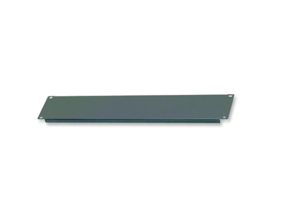 Techly 2U paneeli 19" telineisiin Musta (I-CASE BLANK-2-BK)