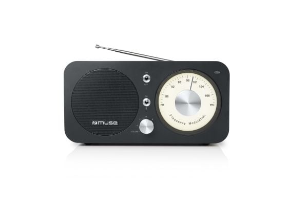 Muse M-095 BT, Bærbar, FM, 88 - 108 MHz, 5 W, Sort, Rotasjon