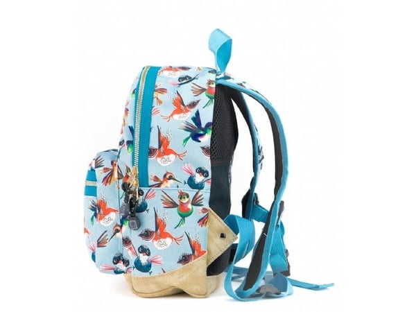 HP Pick & Pack Birds ryggsekk (22 x 31 x 11 cm) - dusty blue
