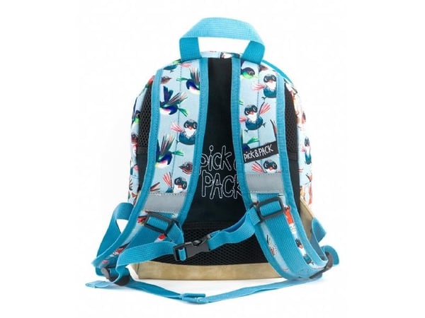 HP Pick & Pack Birds ryggsekk (22 x 31 x 11 cm) - dusty blue