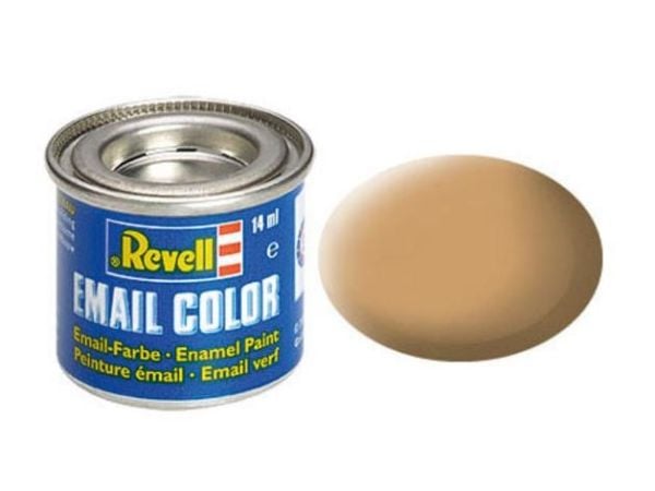 Revell Afrika-brun, matt 14 ml-tinn, Brun, 1 stk