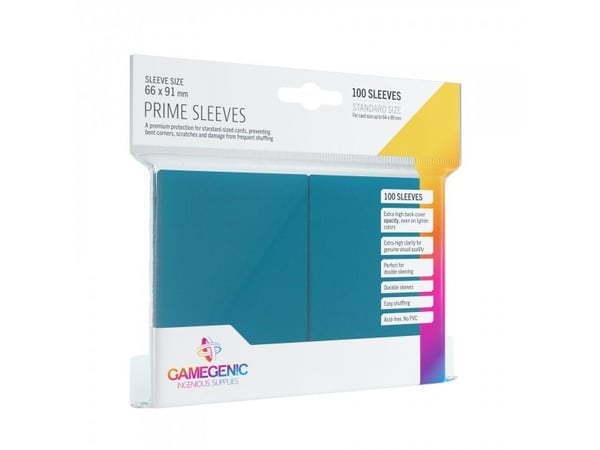 GameGenic Prime Sleeves Blue