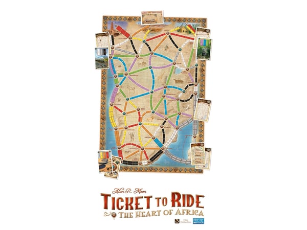 Ticket to Ride kartsamling #3 Afrika
