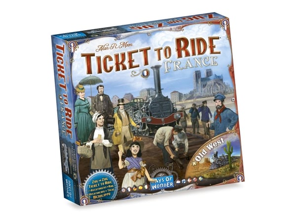 Ticket to Ride Map Collection #6 Frankrike & Old West