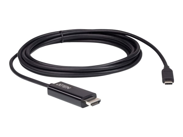 ATEN UC3238 - Kabel för video / ljud - 24 pin USB-C hane till HDMI hane - 2.7 m - stöd för 4K