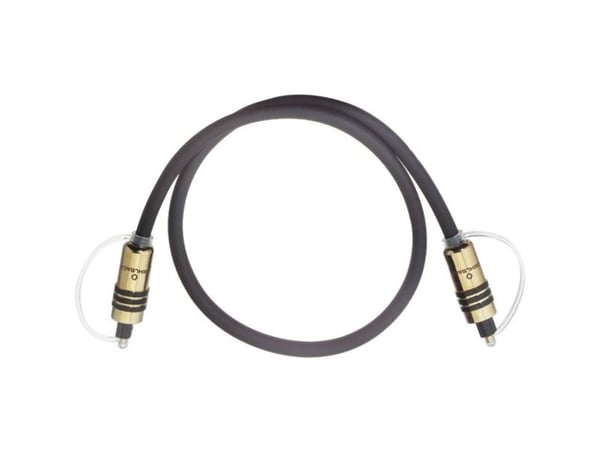 Oehlbach Toslink Digital lyd Tilslutningskabel [1x Toslink-stik (ODT) - 1x Toslink-stik (ODT)] 2.00 m Grå