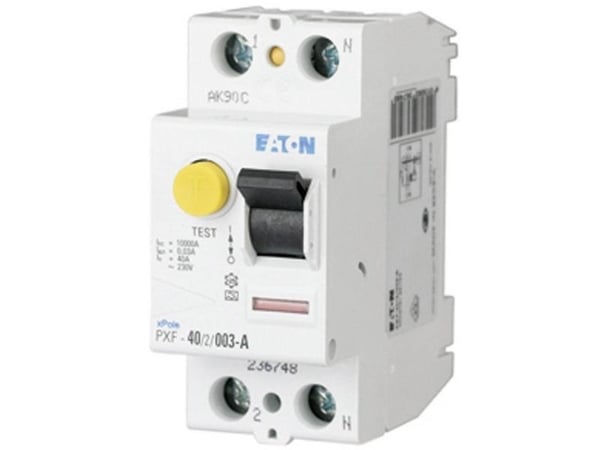 Eaton PXF-40/2/003-A, Vikavirtasuoja, 10000 A, IP20