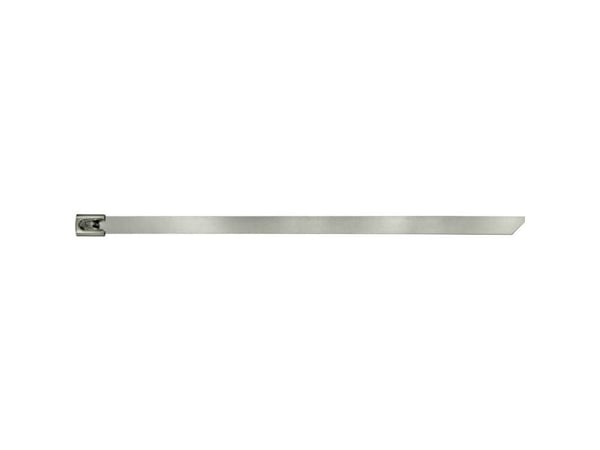 Kunzer kabelband 520 mm, 7,90 mm, silver, värmestabiliserat (10 st.)
