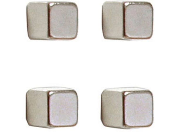 Franken HMN1010, Whiteboard-magnet, Sølv, Neodym, 10 mm, 10 mm, 10 mm