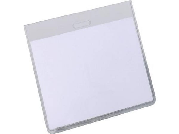 DURABLE - Navneskilt - for 60 x 90 mm - gjennomsiktig (en pakke 20)